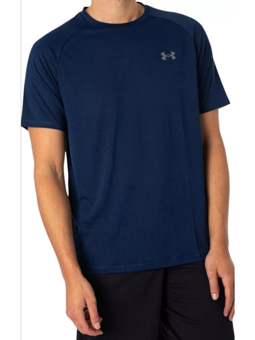 Under Armour Men's Small Academy Blue Tech 2.0 Short-Sleeve T Shirt NEW
